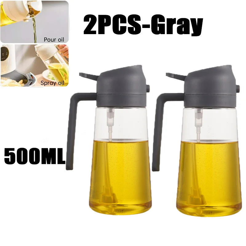 BBQ Cooking Oil Spray Bottle -Set of 3