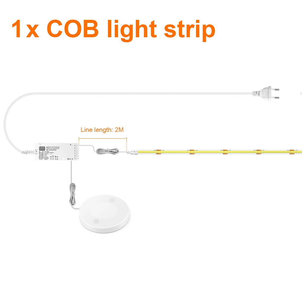 LED  Wardrobe Closet Lamp Tape