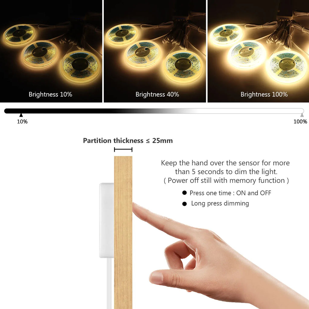 LED  Wardrobe Closet Lamp Tape