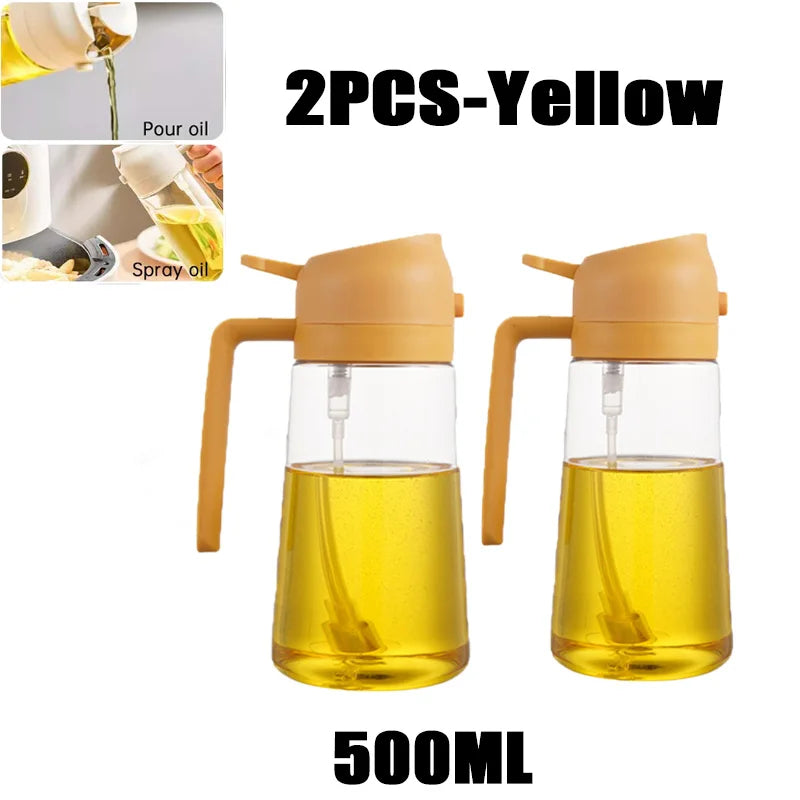 BBQ Cooking Oil Spray Bottle -Set of 3