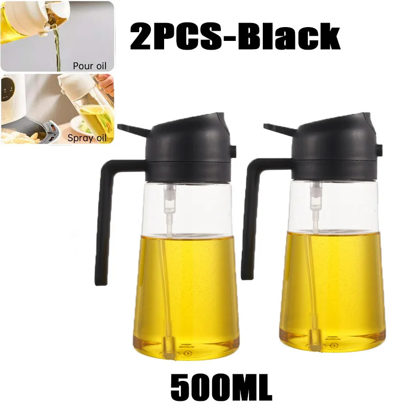 BBQ Cooking Oil Spray Bottle -Set of 3