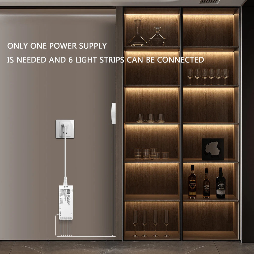 LED  Wardrobe Closet Lamp Tape