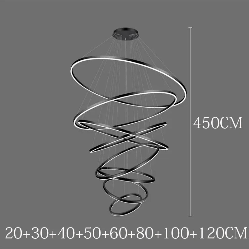 Nordic home chandelier