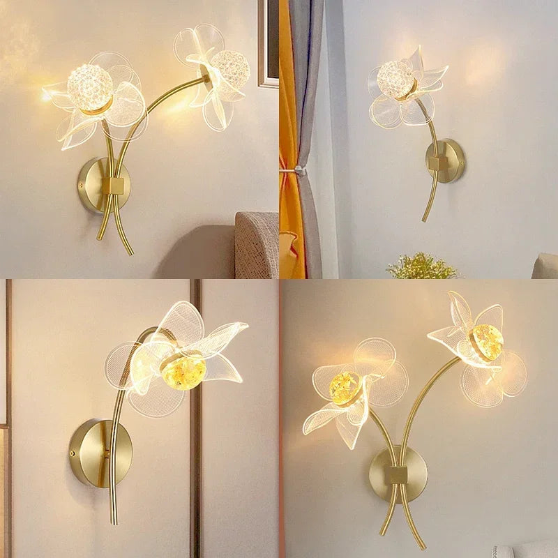 Net CelebrityFlower Wall Lamp