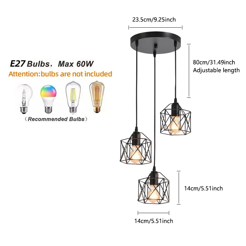 Vintage Pendant Chandelier