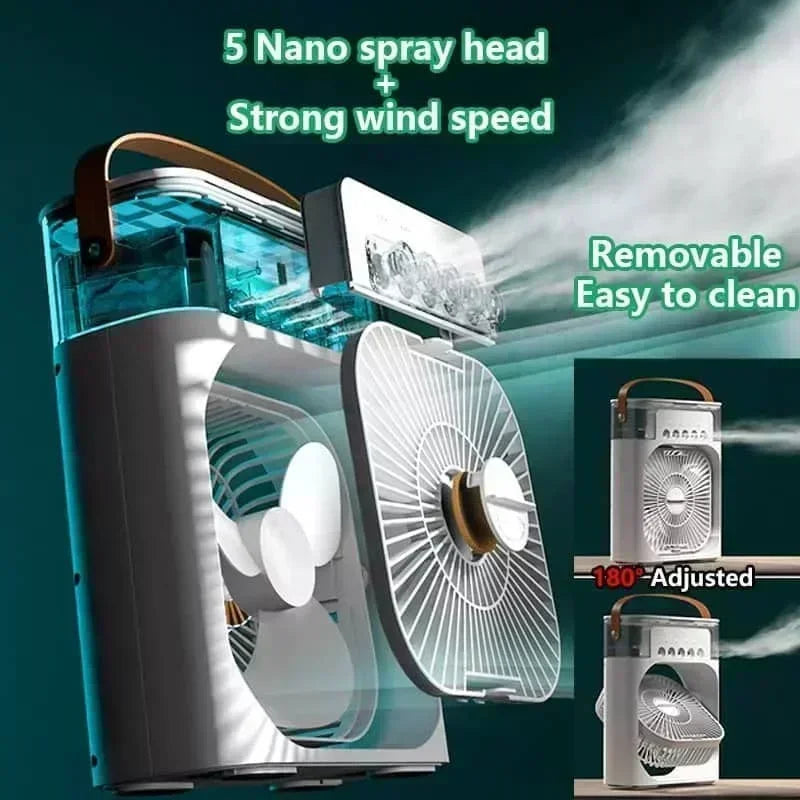 New 3 In 1 Portable Mini Fan Air Conditioner