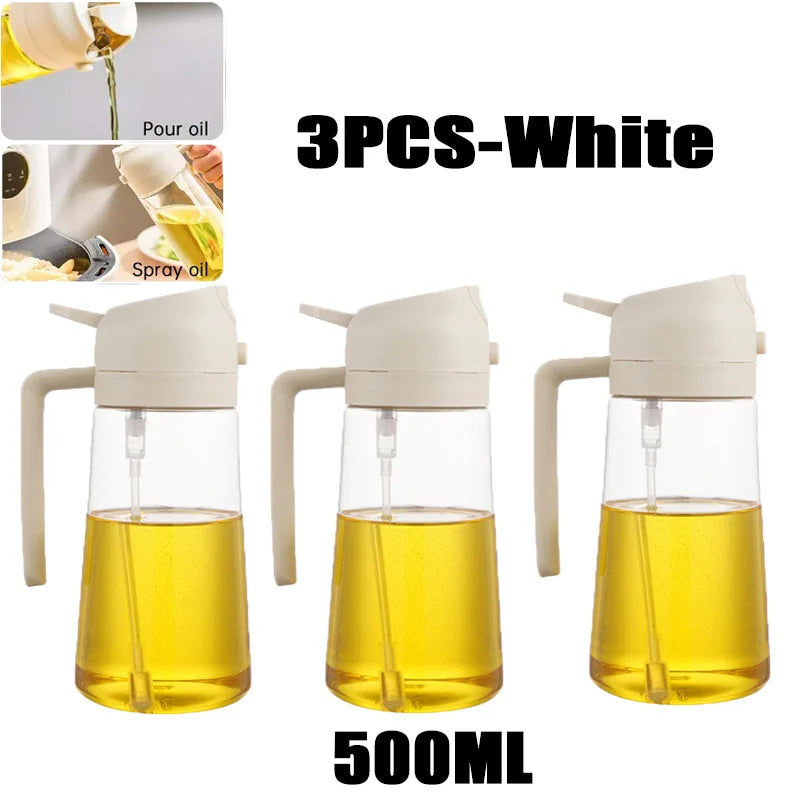 BBQ Cooking Oil Spray Bottle -Set of 3