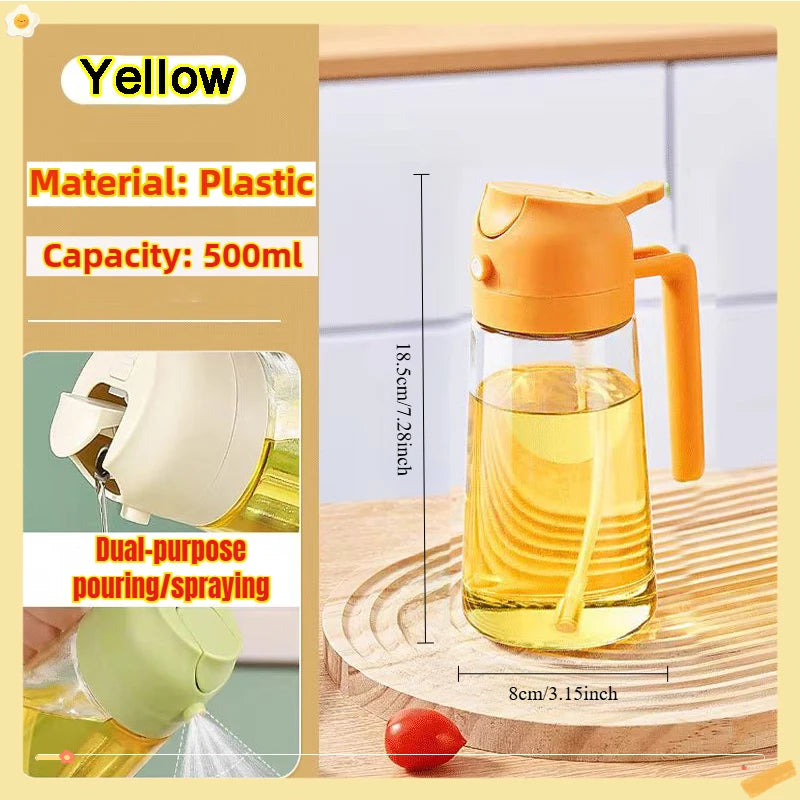 BBQ Cooking Oil Spray Bottle -Set of 3